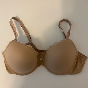 Soma Embraceable Push Up Lace Trim Bra